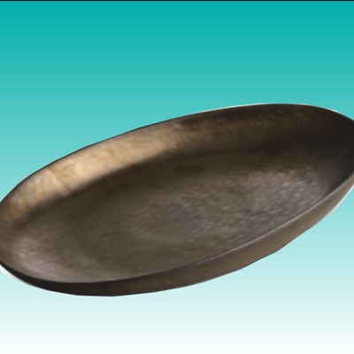 ../frankl24shop/Türkis CLARO GOLD - Teller oval 39 cm